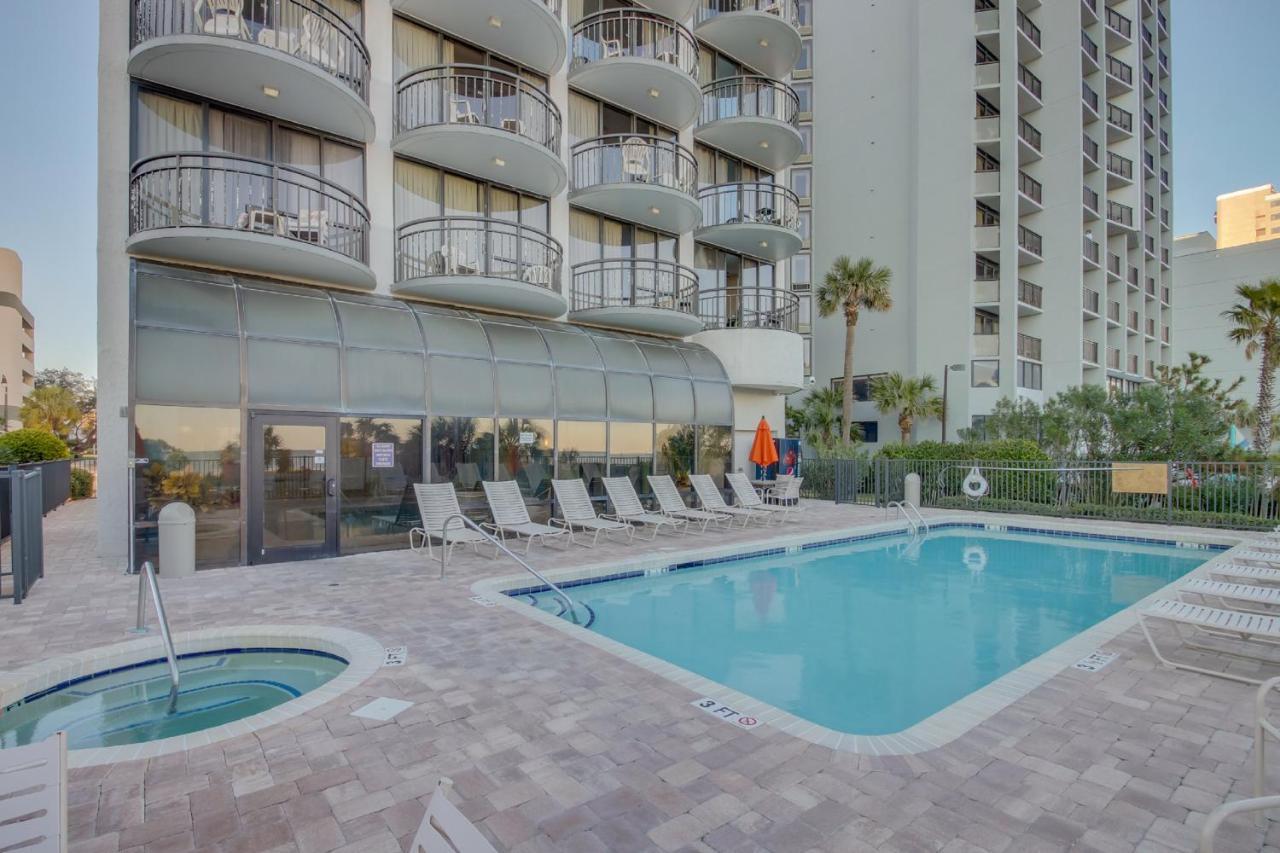 Location!!! Oceanfront Condo At Meridian Plaza Myrtle Beach Exterior photo